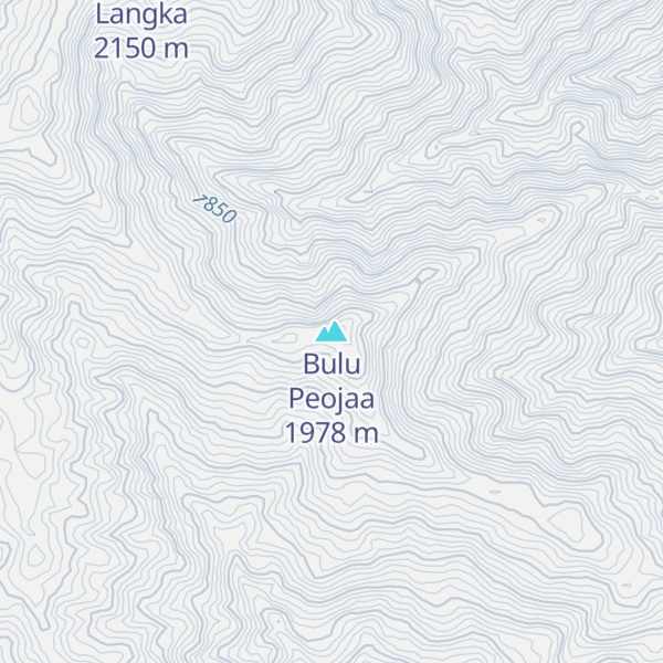 Map of Bulu Peojaa