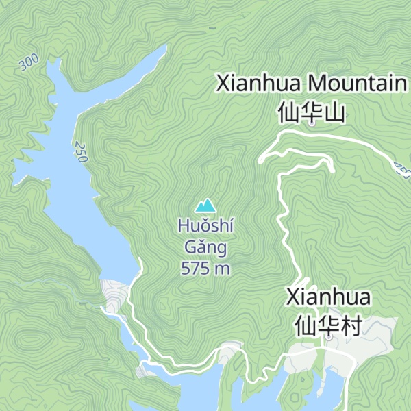Map of Huǒshí Gǎng