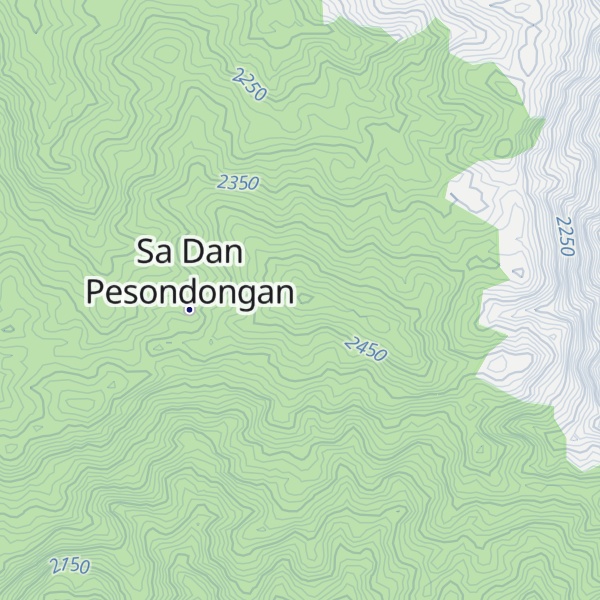 Map of Buntu Talimbangan