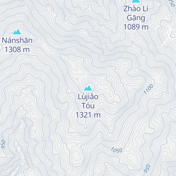 Map of Lùjiǎo Tóu
