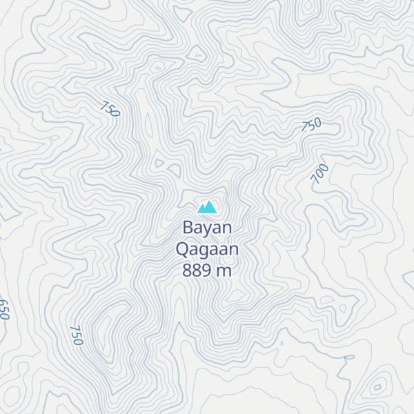 Map of Bayan Qagaan