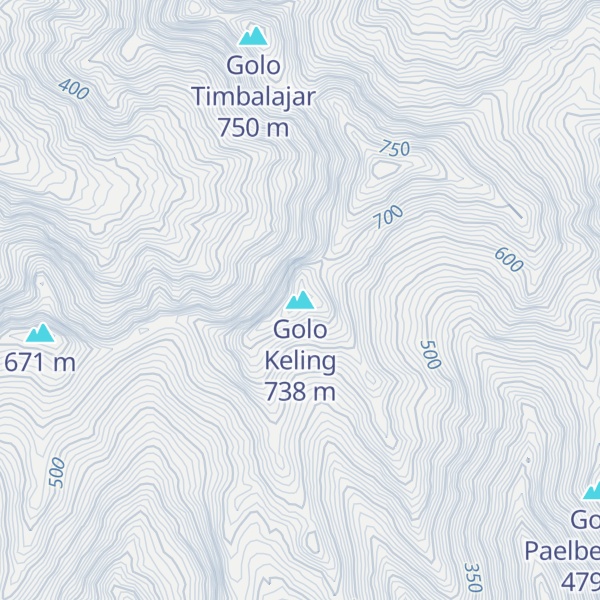 Map of Golo Keling