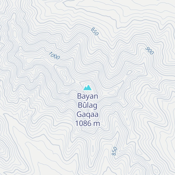 Map of Bayan Bûlag Gaqaa