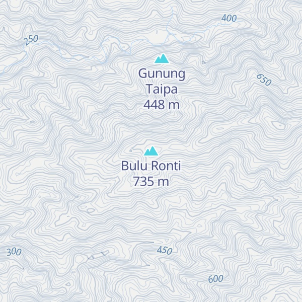 Map of Bulu Ronti