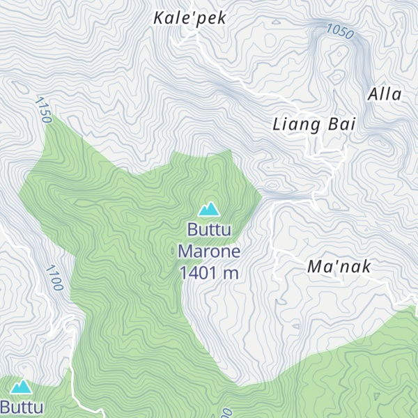 Map of Buttu Marone