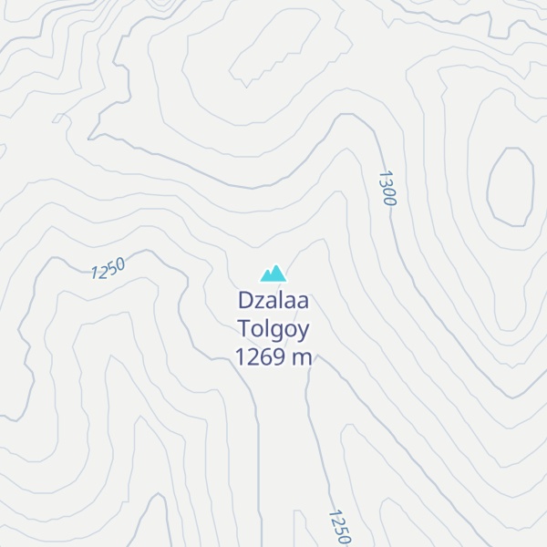 Map of Dzalaa Tolgoy