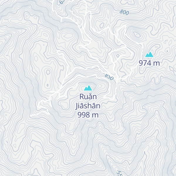 Map of Ruǎn Jiāshān
