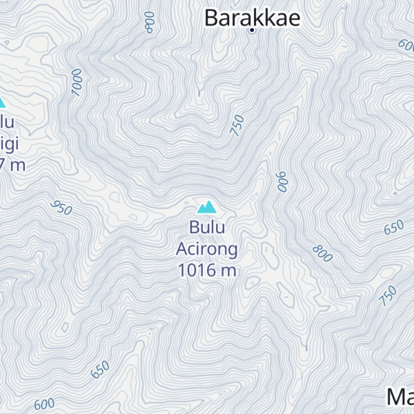 Map of Bulu Acirong