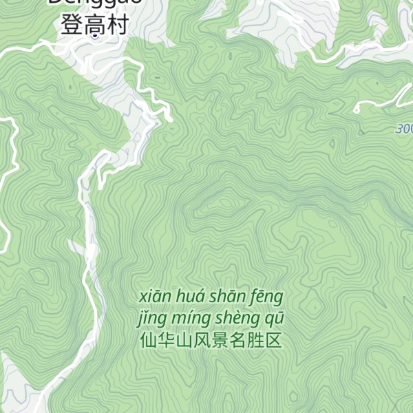 Map of Zhūtóu Yán