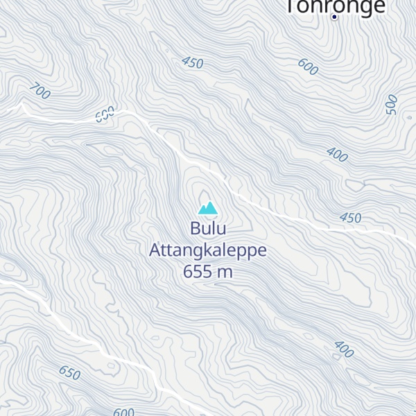 Map of Bulu Attangkaleppe