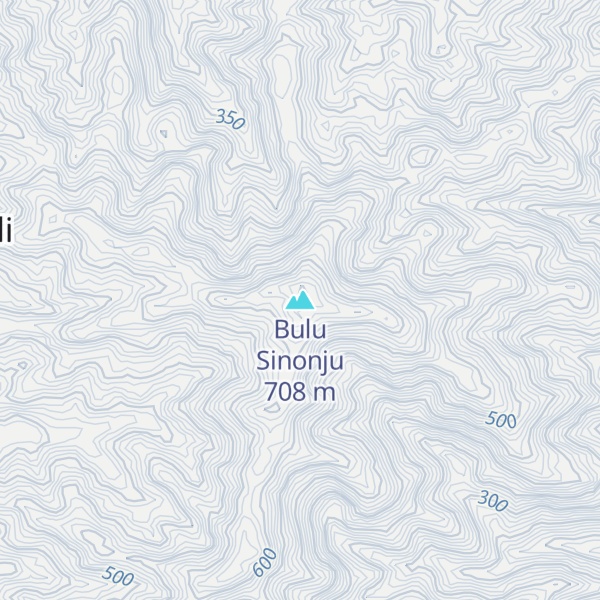 Map of Bulu Sinonju