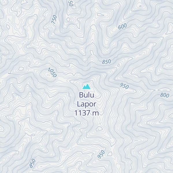 Map of Bulu Lapor