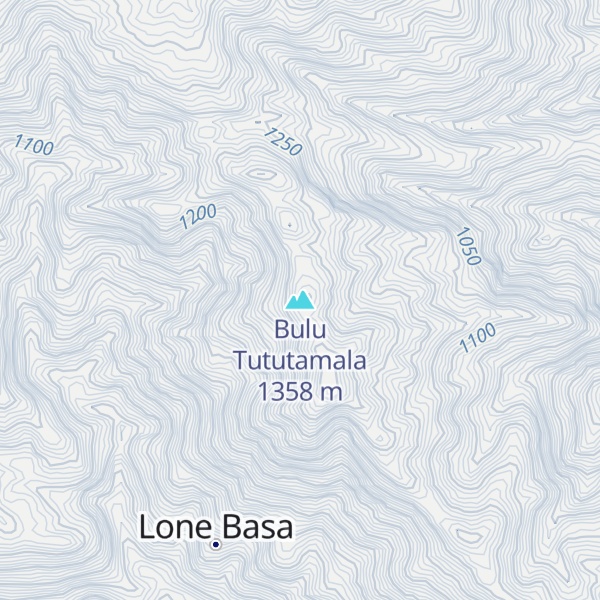 Map of Bulu Tututamala