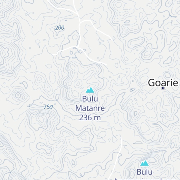 Map of Bulu Matanre