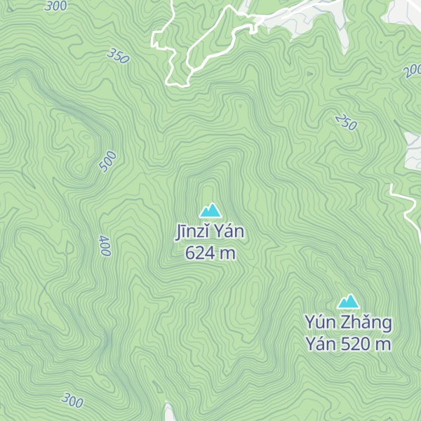 Map of Jīnzǐ Yán