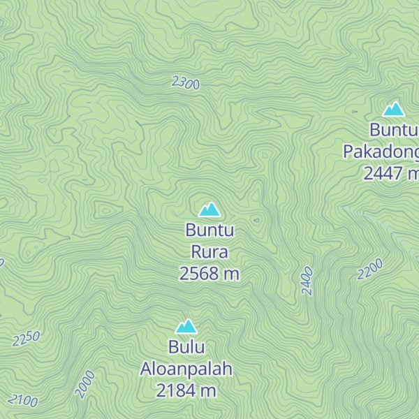 Map of Buntu Rura