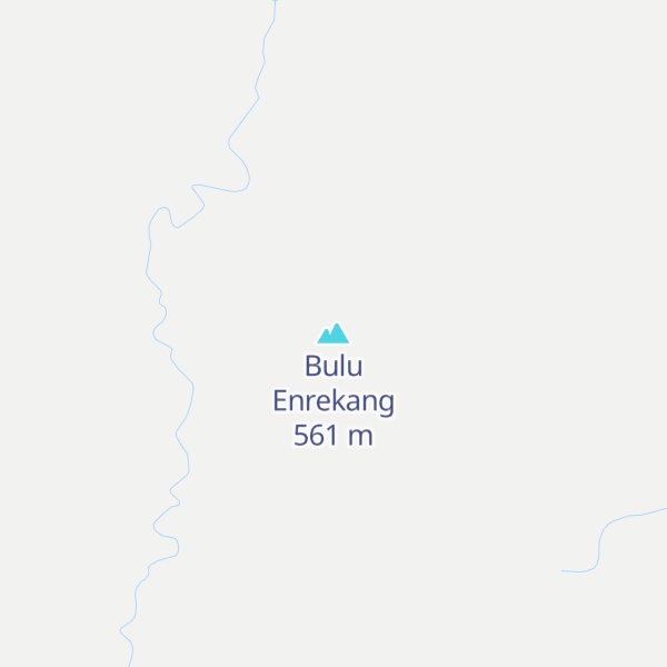 Map of Bulu Enrekang