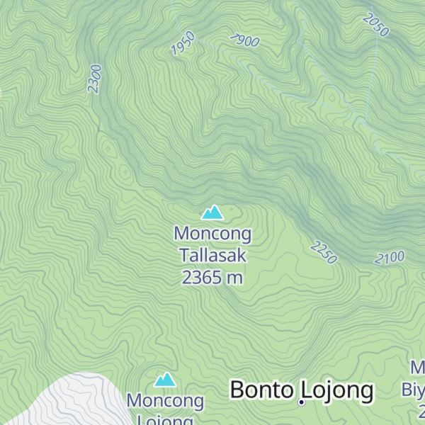Map of Moncong Tallasak