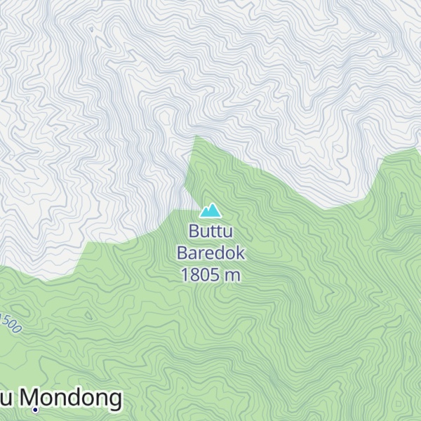 Map of Buttu Baredok