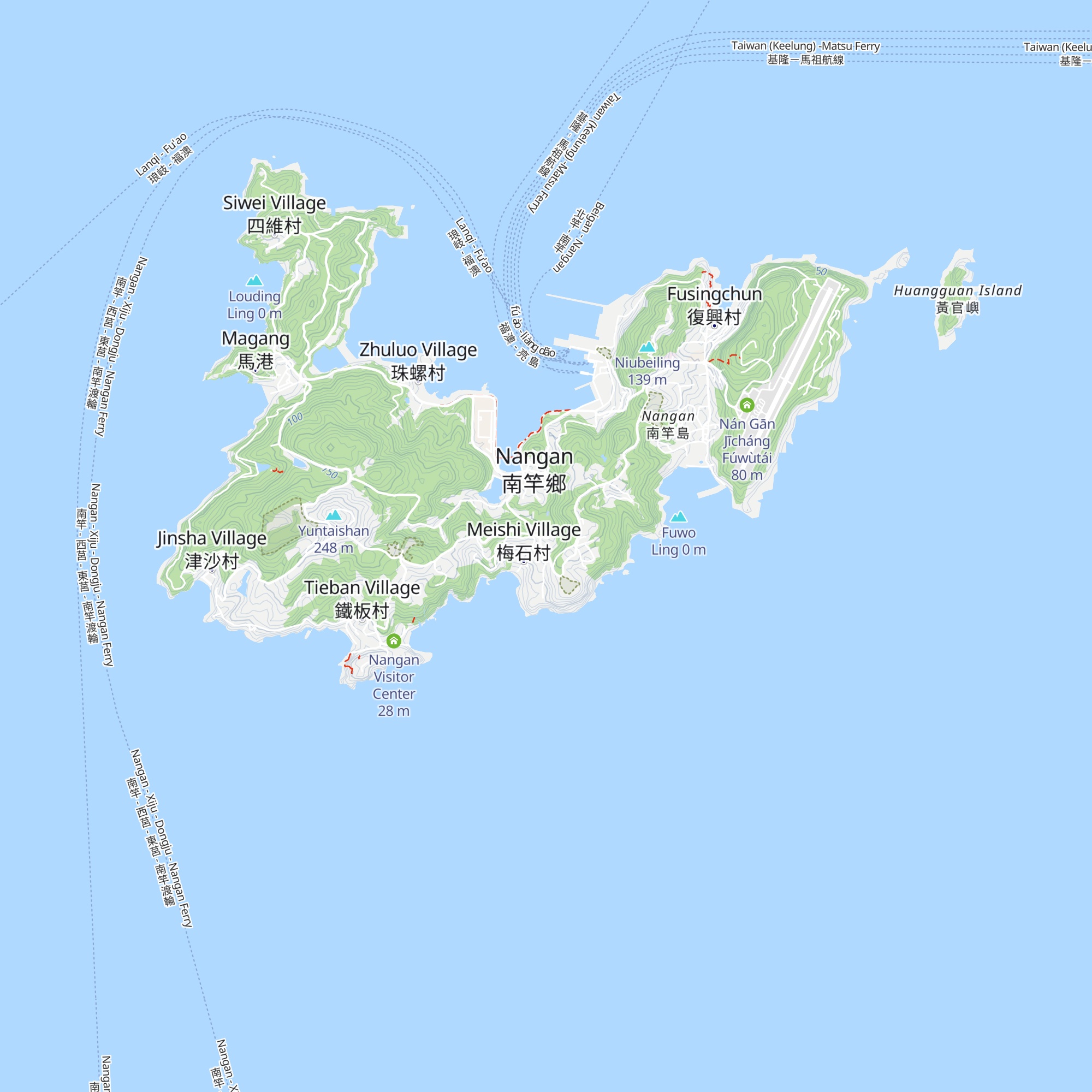 Yún Jì Shānzhuāng map