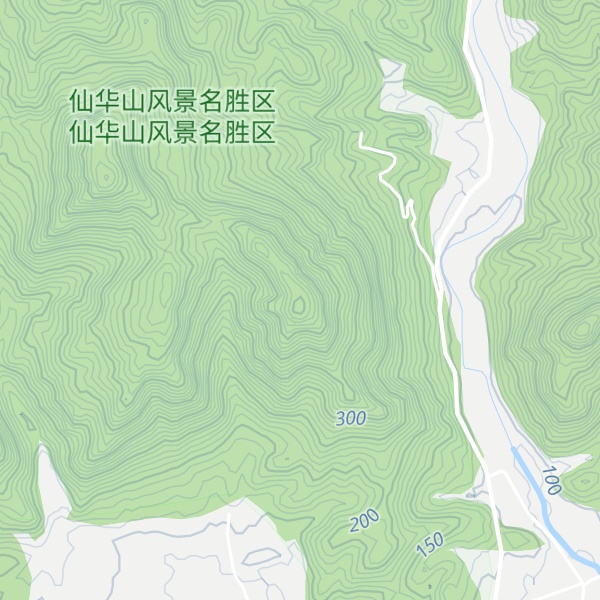 Map of Yún Zhǎng Yán