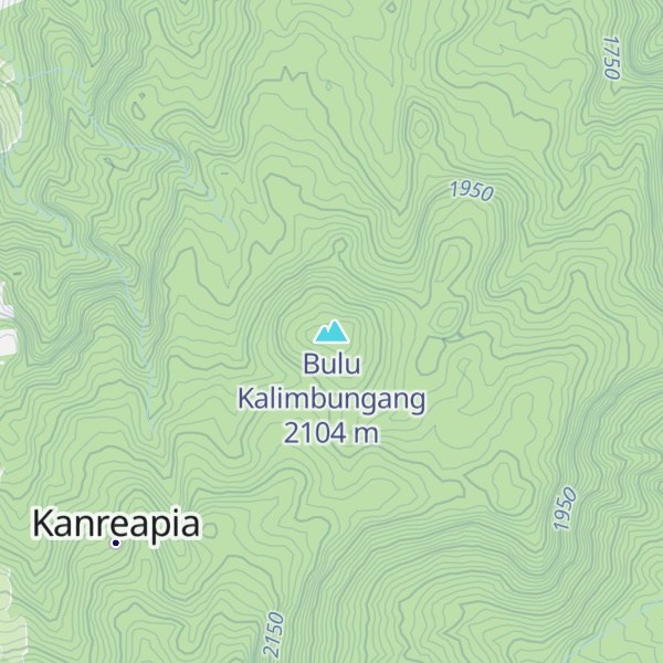 Map of Bulu Kalimbungang