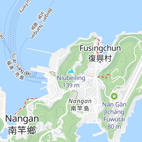 Map of Niubeiling