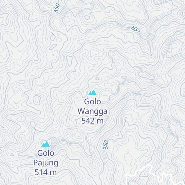 Map of Golo Wangga