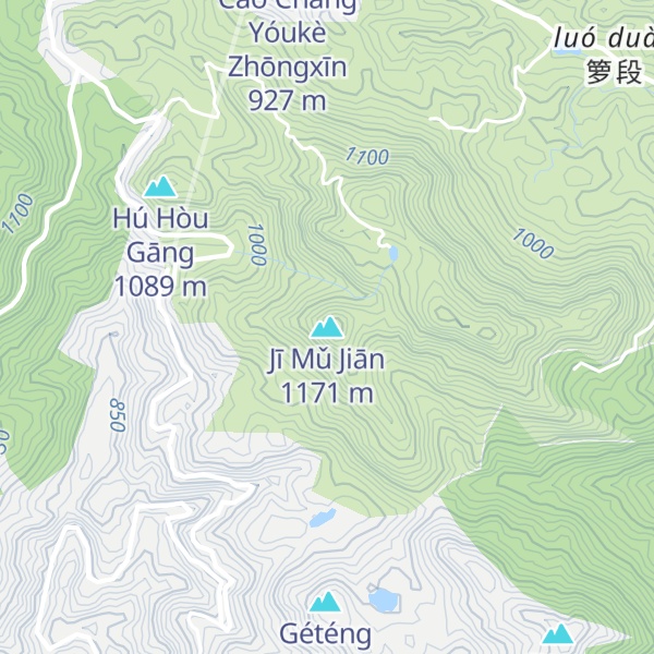 Map of Jī Mǔ Jiān