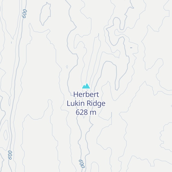 Map of Herbert Lukin Ridge
