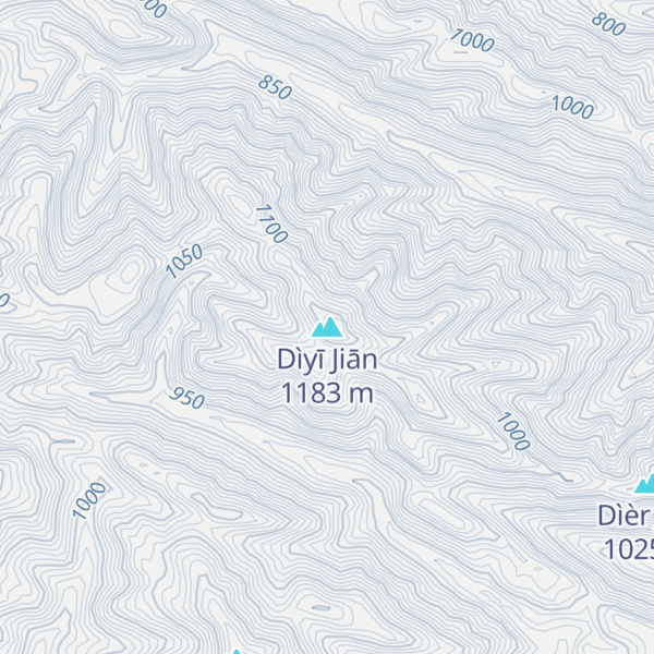 Map of Dìyī Jiān