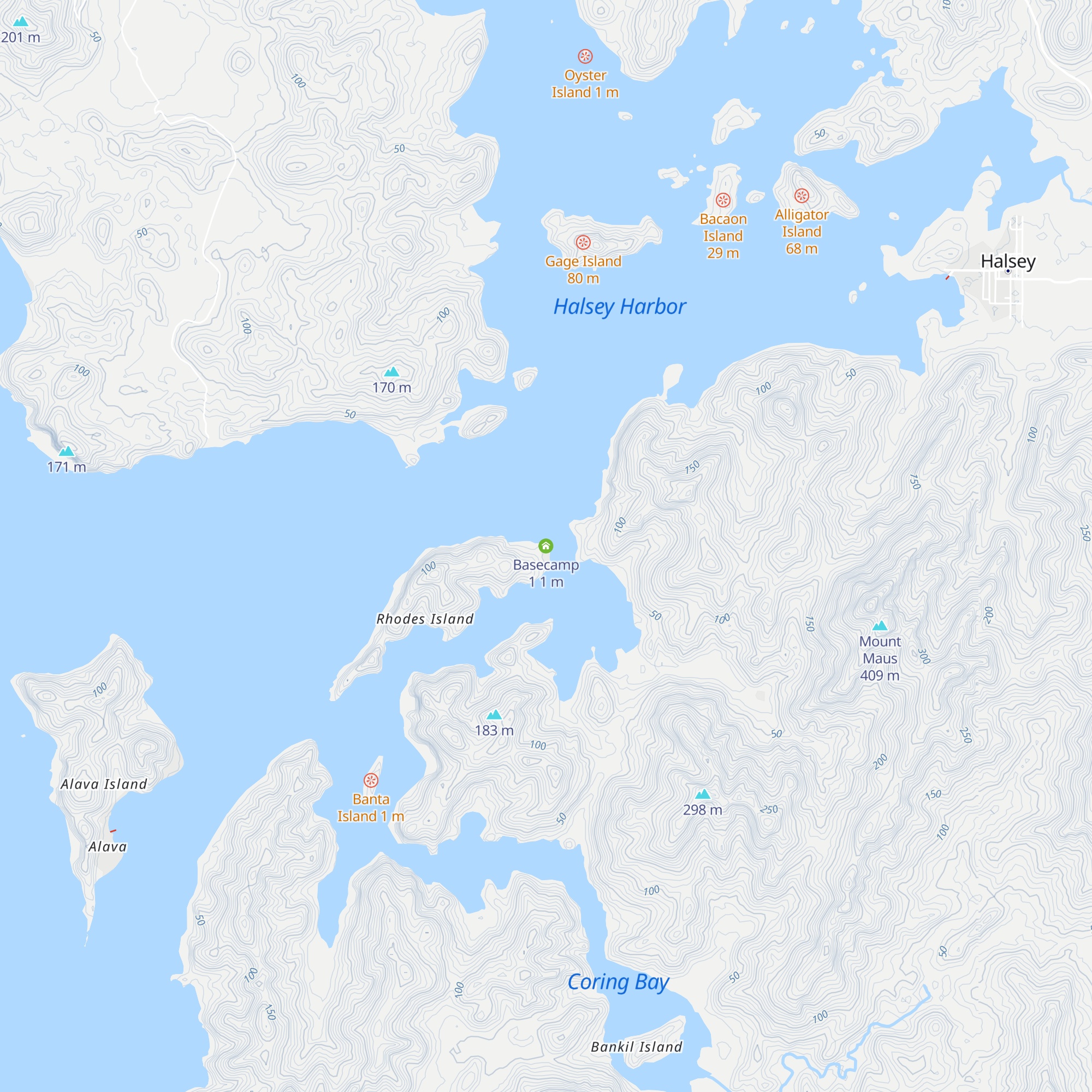 Basecamp 1 map