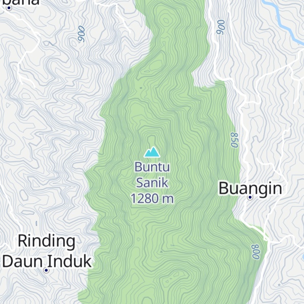 Map of Buntu Sanik