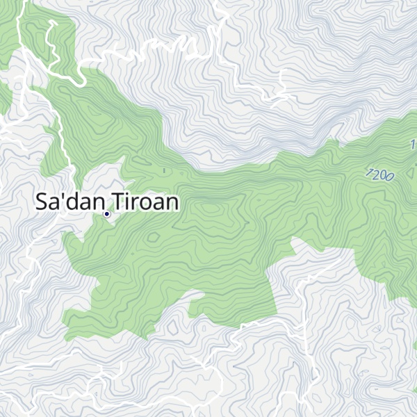 Map of Buntu Tirotasik