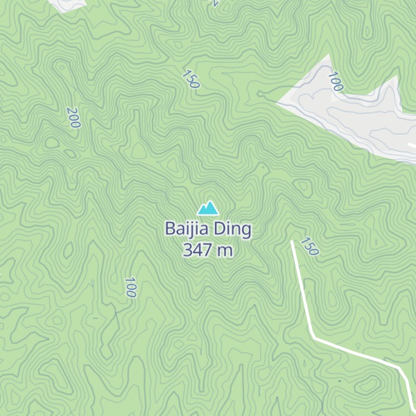 Map of Baijia Ding
