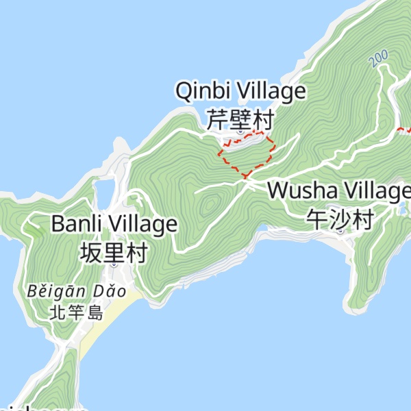 Map of Qinshan