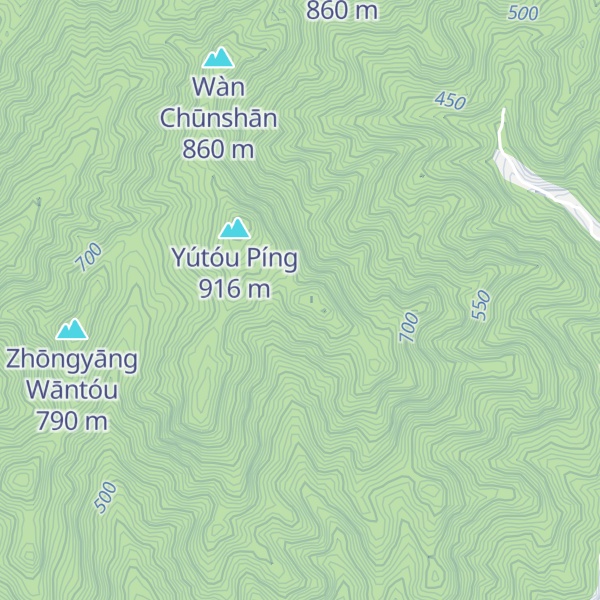 Map of Pān Wū Jiān