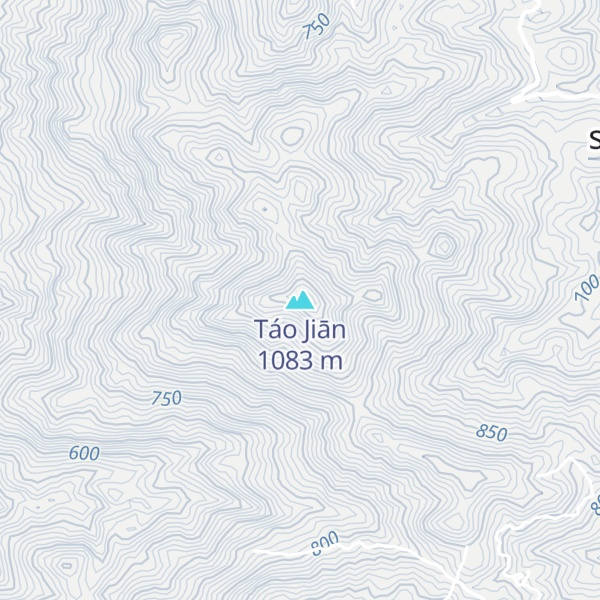 Map of Táo Jiān