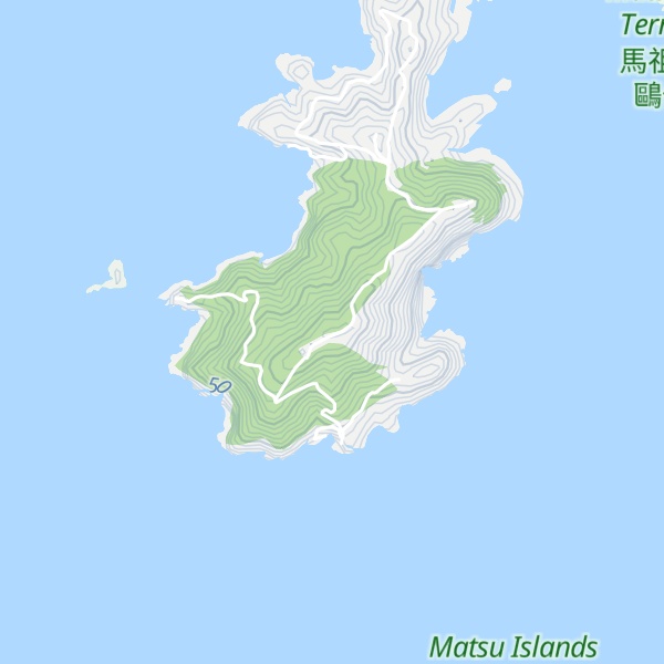 Map of Gāo Dēng Dǎo