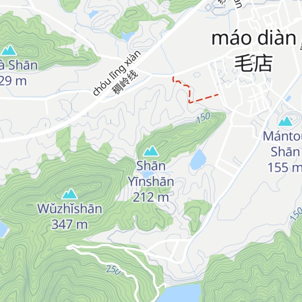 Map of Shān Yīnshān
