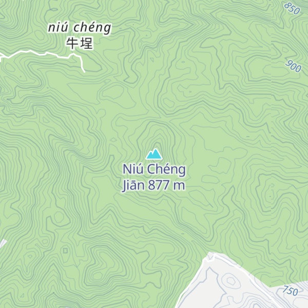 Map of Niú Chéng Jiān