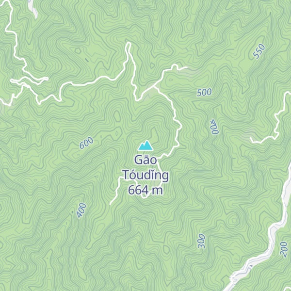 Map of Gāo Tóudǐng