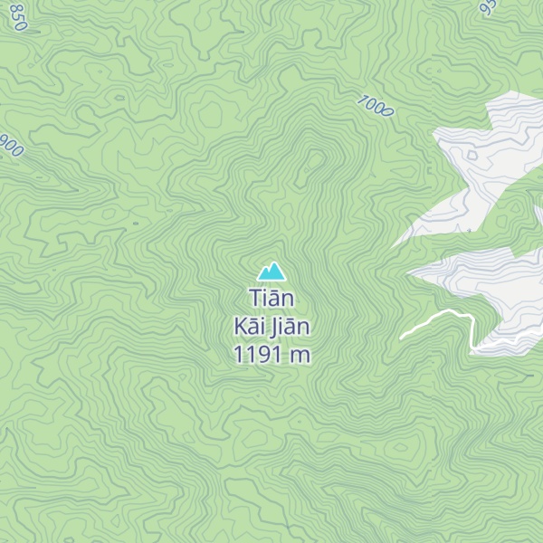 Map of Tiān Kāi Jiān