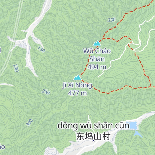 Map of Jī Xī Nòng