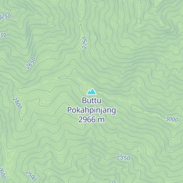 Map of Buttu Pokahpinjang