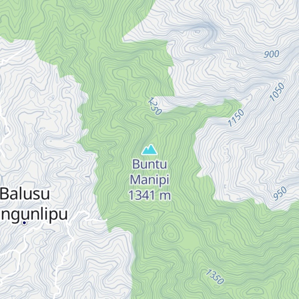 Map of Buntu Manipi