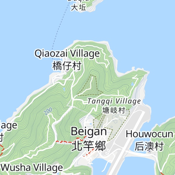 Map of Lei Shan