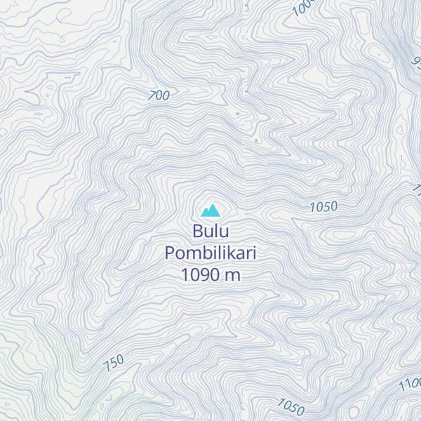 Map of Bulu Pombilikari