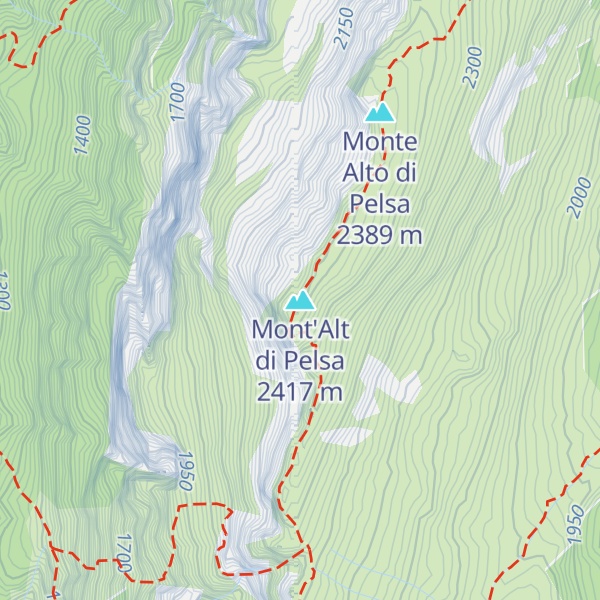 Map of Mont'Alt di Pelsa