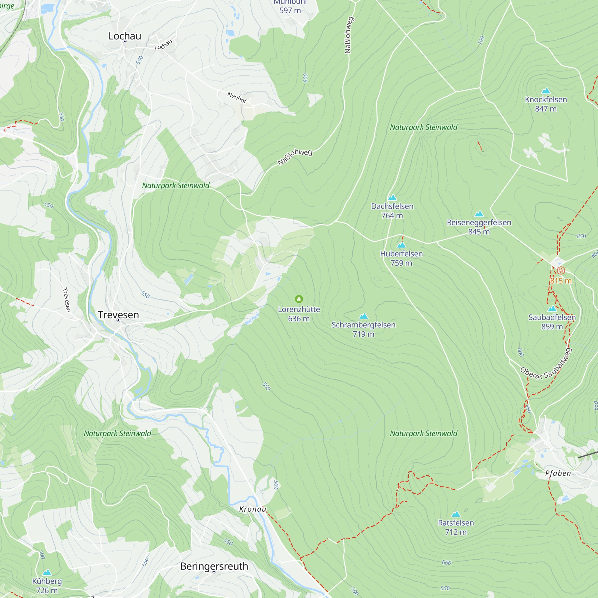 Lorenzhütte map